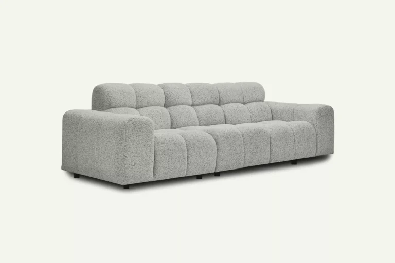 Cloudy 3 Seater Sofa Sand Grey Raven 06