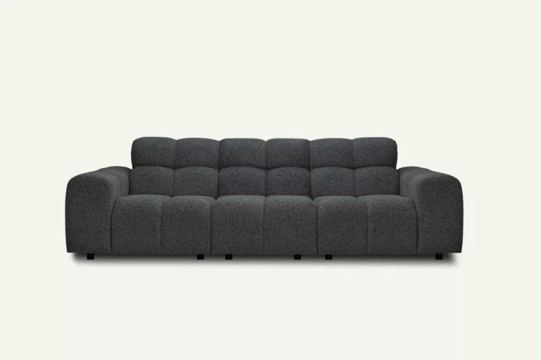 Cloudy 3 Seater Sofa Steel Grey Raven 18