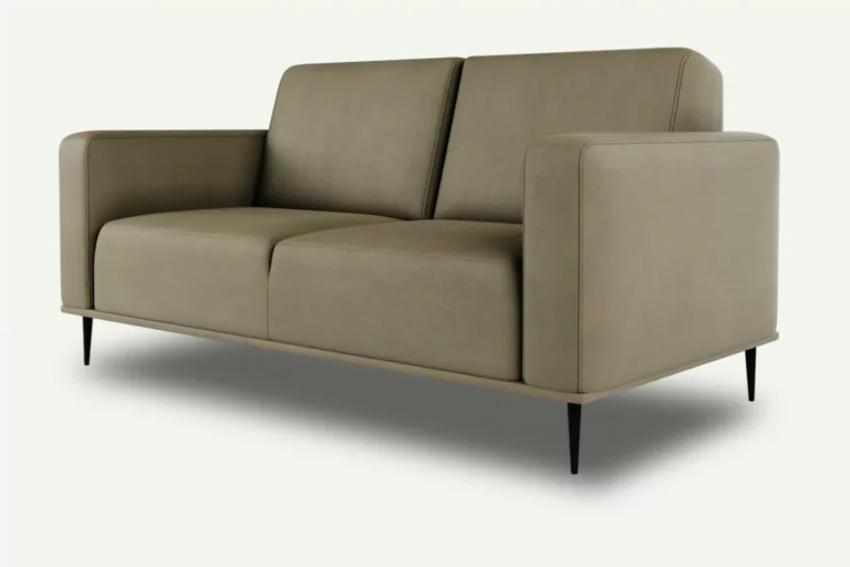 Daglas 2 Seater Sofa Khaki Letto 38