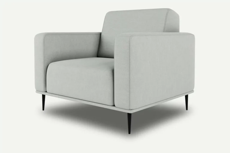 Daglas Armchair Warm Grey Castel 80