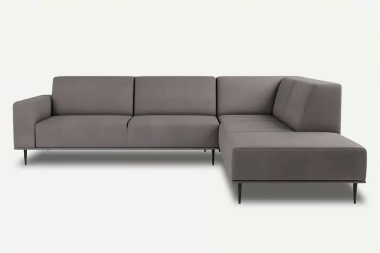 Daglas II XL Modern Corner Sofa Right Ash Grey Letto 93