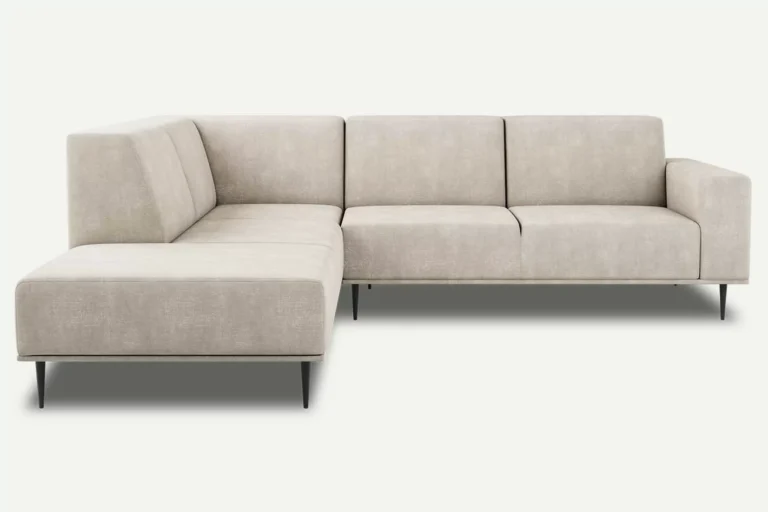 Daglas II Modern Corner Sofa Left Beige Torre 02