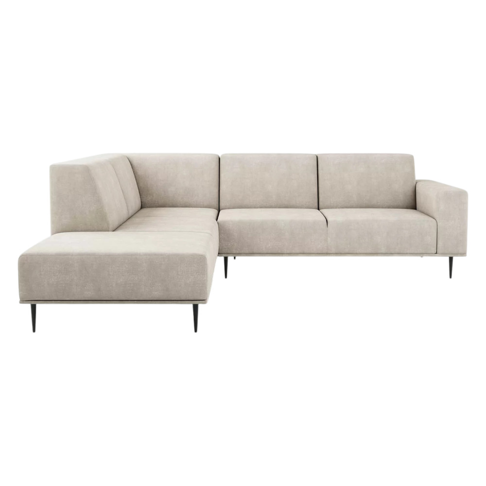 Daglas II Modern Corner Sofa Beige Torre 02
