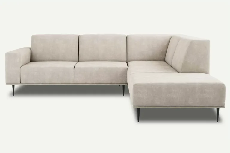 Daglas II Modern Corner Sofa Right Beige Torre 02