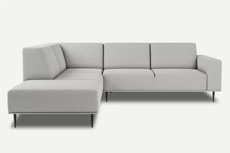 Daglas II Modern Corner Sofa Left Cream Castel 03