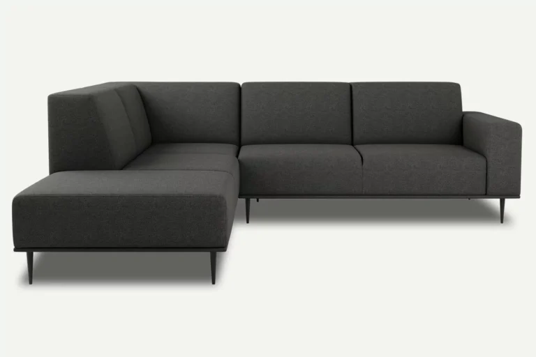 Daglas II Modern Corner Sofa Left Graphite Diosa 93