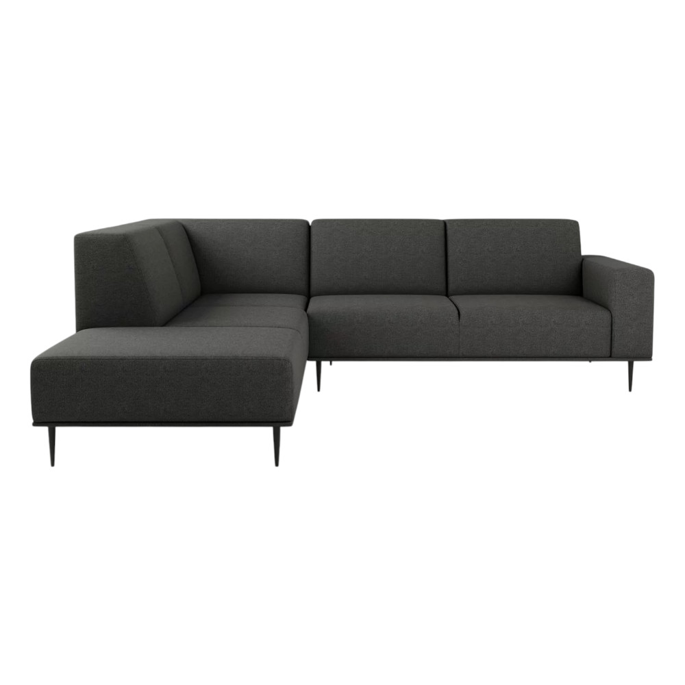 Daglas II Modern Corner Sofa Graphite Diosa 93
