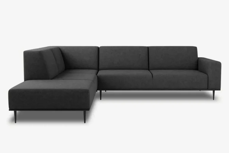 Daglas II XL Modern Corner Sofa Left Graphite Diosa 93