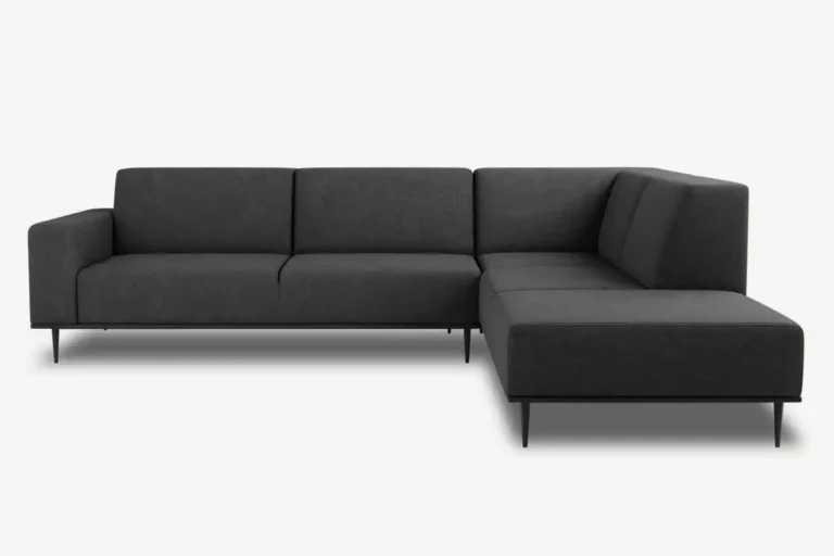 Daglas II XL Modern Corner Sofa Right Graphite Diosa 93