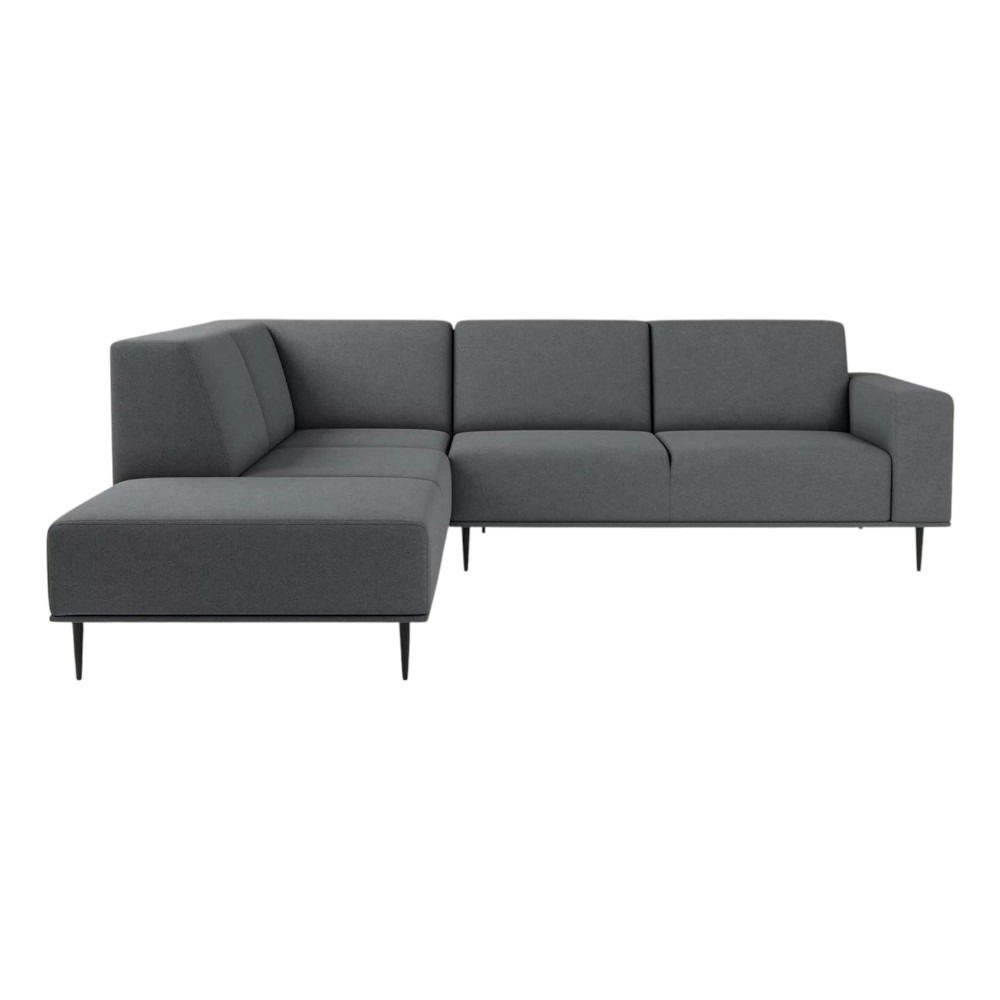 Daglas II Modern Corner Sofa Grey Castel 93