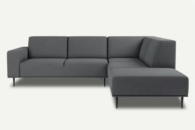 Daglas II Modern Corner Sofa Right Grey Castel 93