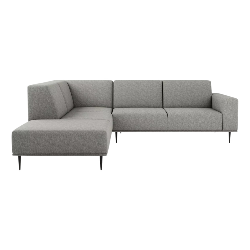 Daglas II Modern Corner Sofa Grey Diosa 85