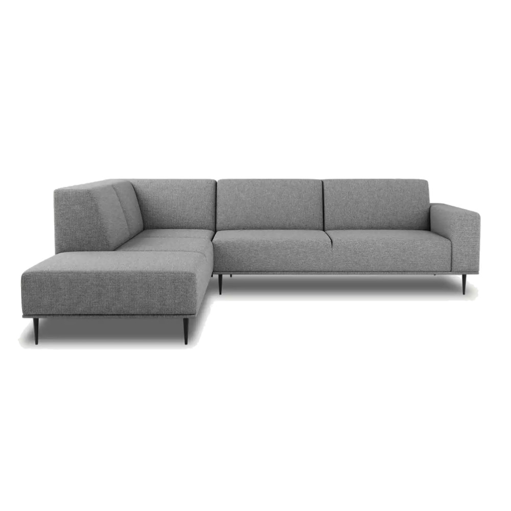 Daglas II XL Modern Corner Sofa Grey Diosa 85