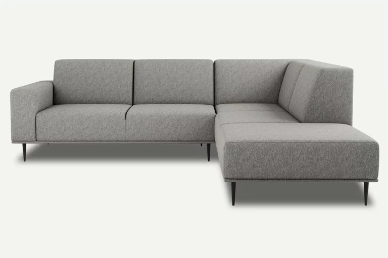 Daglas II Modern Corner Sofa Right Grey Diosa 85