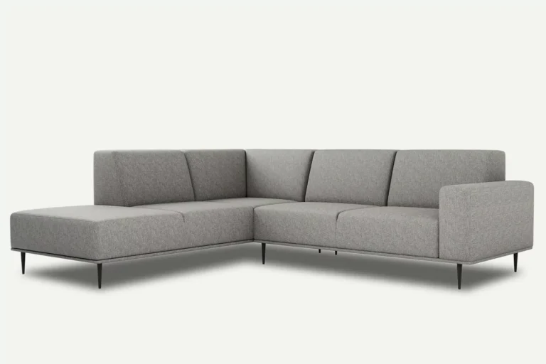 Daglas II Modern Corner Sofa Grey Diosa 85