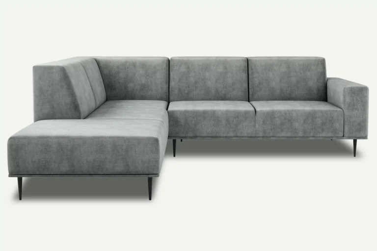 Daglas II Modern Corner Sofa Left Grey Torre 18