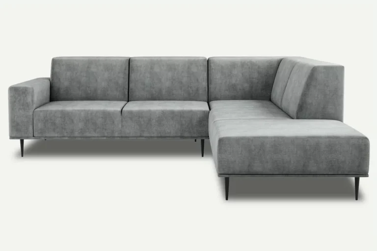 Daglas II Modern Corner Sofa Right Grey Torre 18