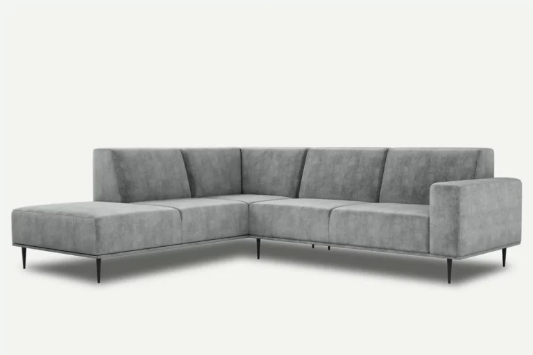Daglas II Modern Corner Sofa Grey Torre 18