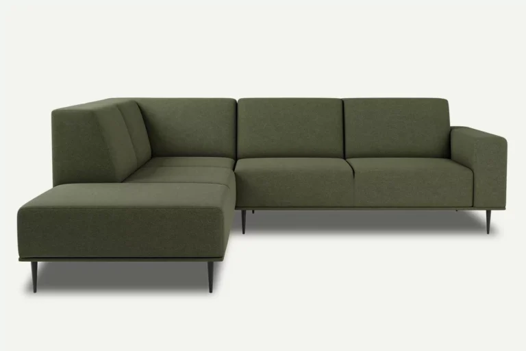 Daglas II Modern Corner Sofa Left Khaki Castel 39