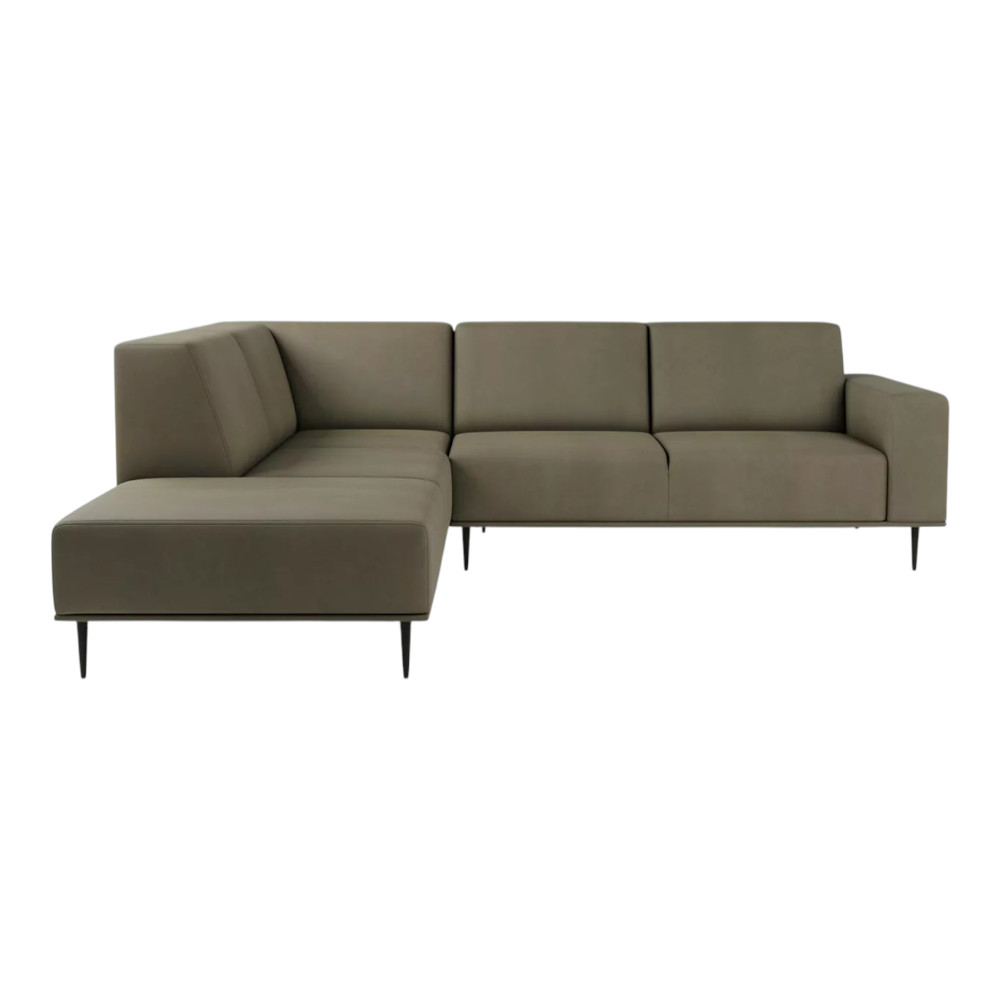 Daglas II Modern Corner Sofa Khaki Letto 38