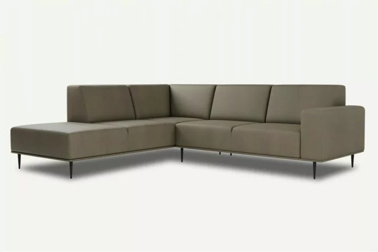 Daglas II Modern Corner Sofa Khaki Letto 38