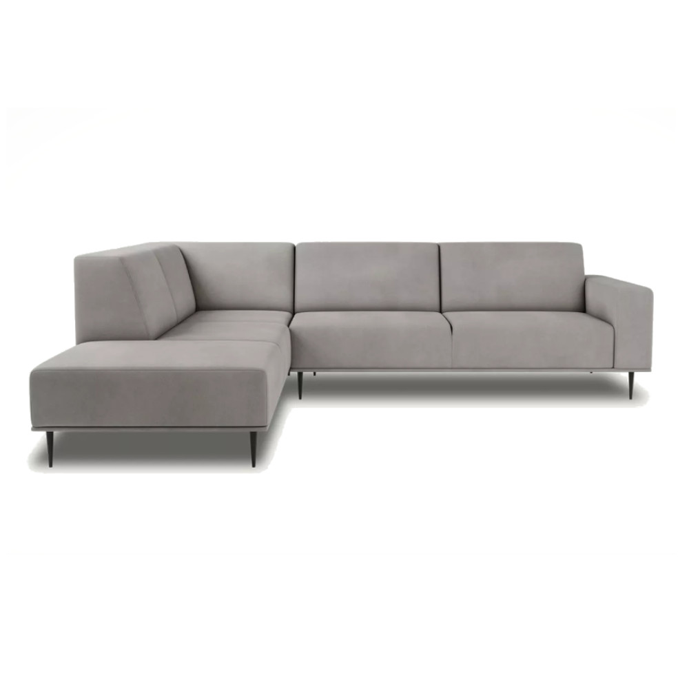 Daglas II XL Modern Corner Sofa Light Grey Letto 80