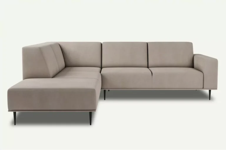 Daglas II Modern Corner Sofa Left Warm Beige Letto 11