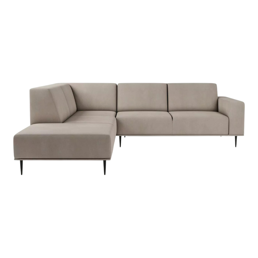 Daglas II Modern Corner Sofa Warm Beige Letto 11