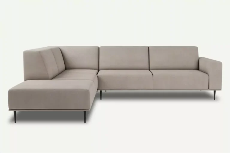 Daglas II XL Modern Corner Sofa Left Warm Beige Letto 11