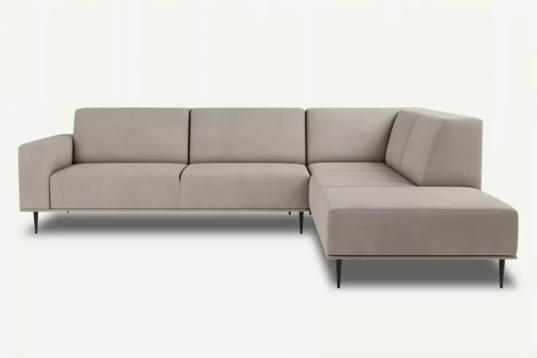 Daglas II XL Modern Corner Sofa Right Warm Beige Letto 11