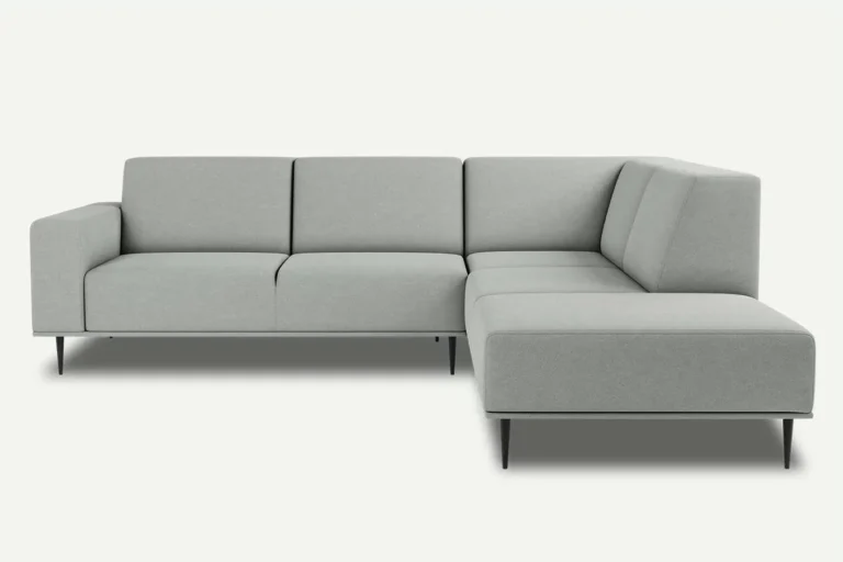 Daglas II Modern Corner Sofa Right Warm Grey Castel 80