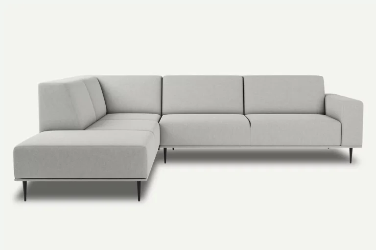 Daglas II XL Modern Corner Sofa Left Cream Castel 03