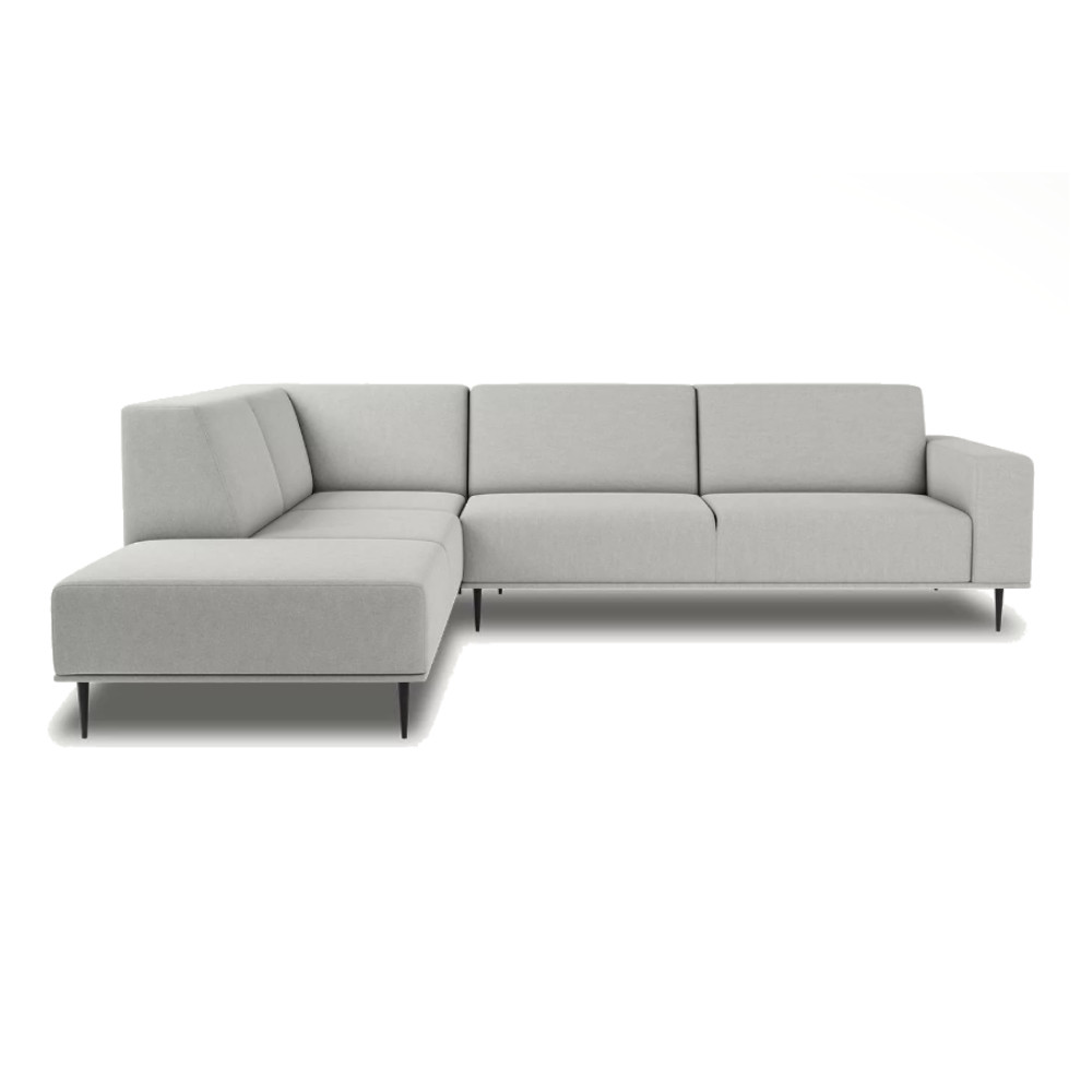 Daglas II XL Modern Corner Sofa Cream Castel 03