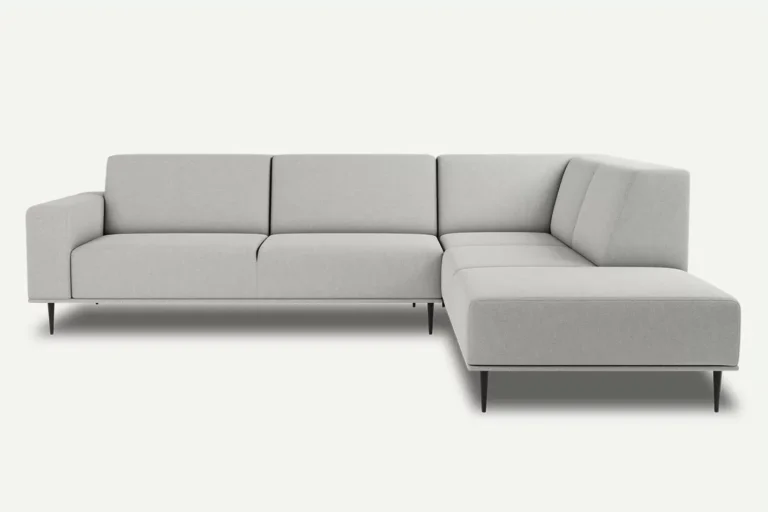 Daglas II XL Modern Corner Sofa Right Cream Castel 03