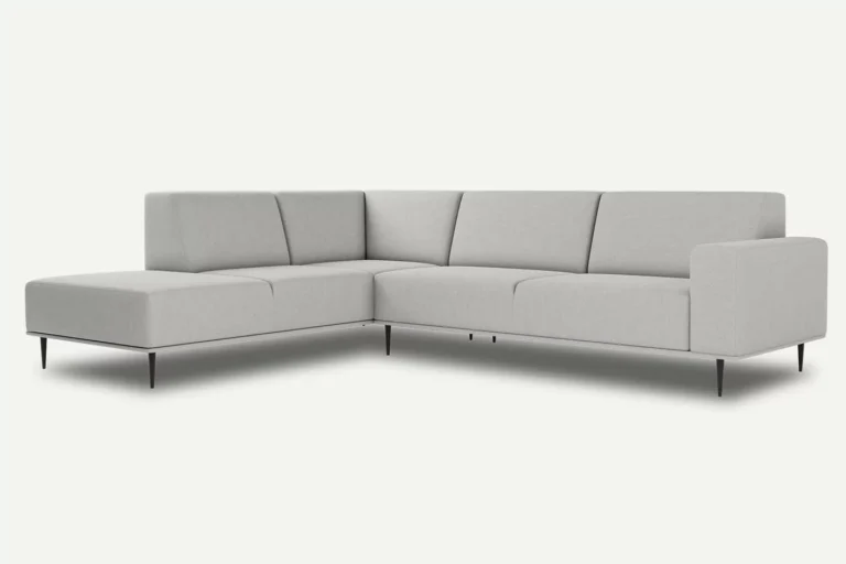 Daglas II XL Modern Corner Sofa Cream Castel 03
