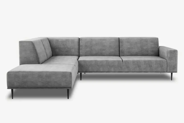 Daglas II XL Modern Corner Sofa Left Grey Torre 18