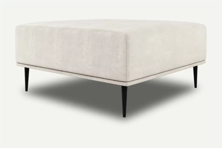 Daglas Large Foot Stool Beige Torre 02