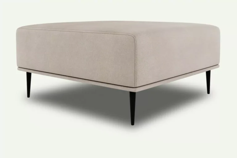 Daglas Small Foot Stool Warm Beige Letto 11