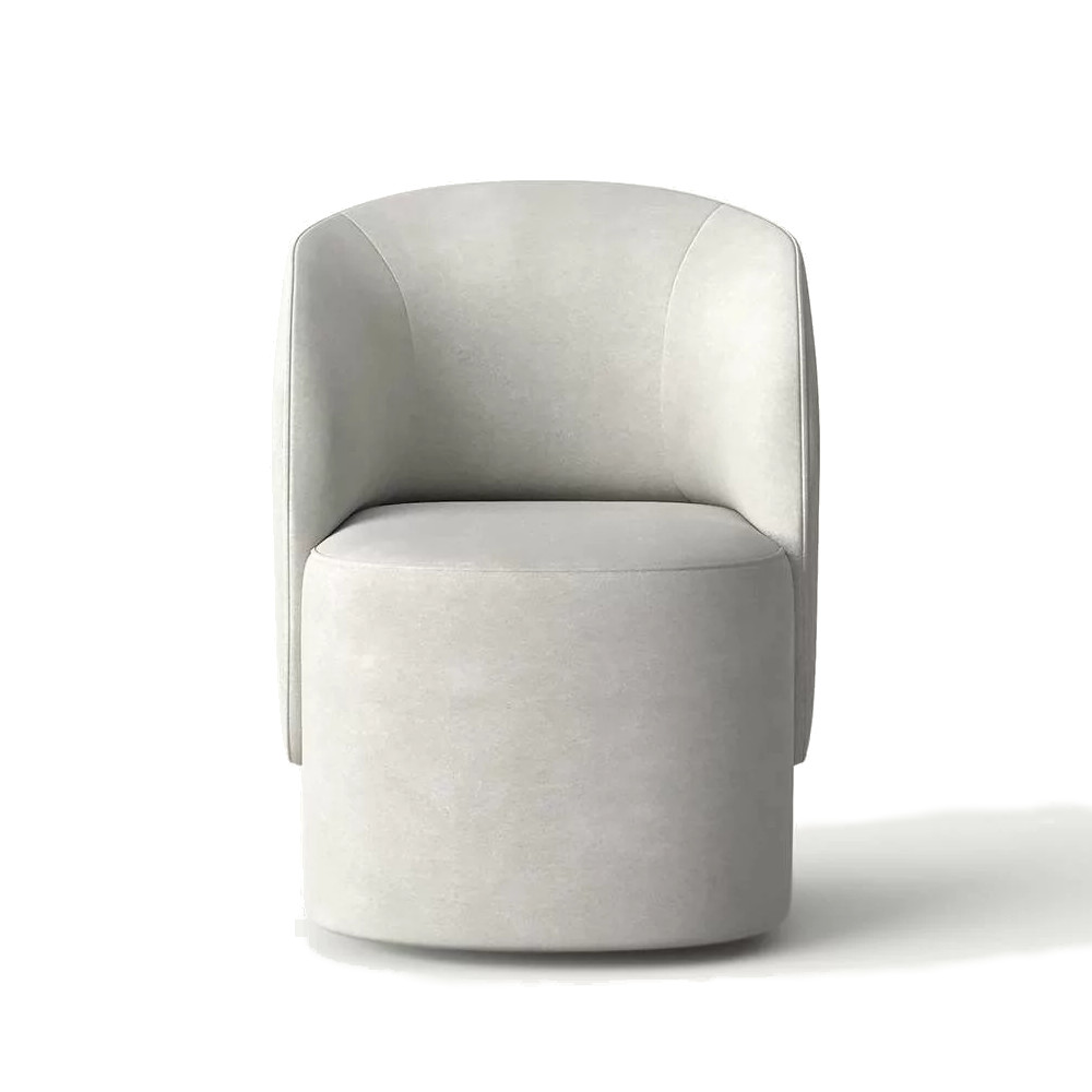Elvi Armchair Swivel Cream Castel 03