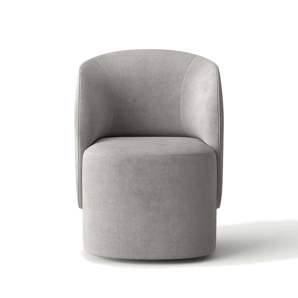 Elvi Armchair Swivel Grey Mystic 021