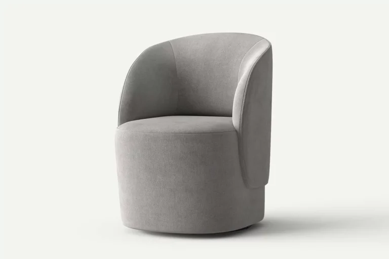 Elvi Armchair Swivel Grey Mystic 021