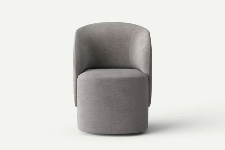 Elvi Armchair Swivel Grey Mystic 313