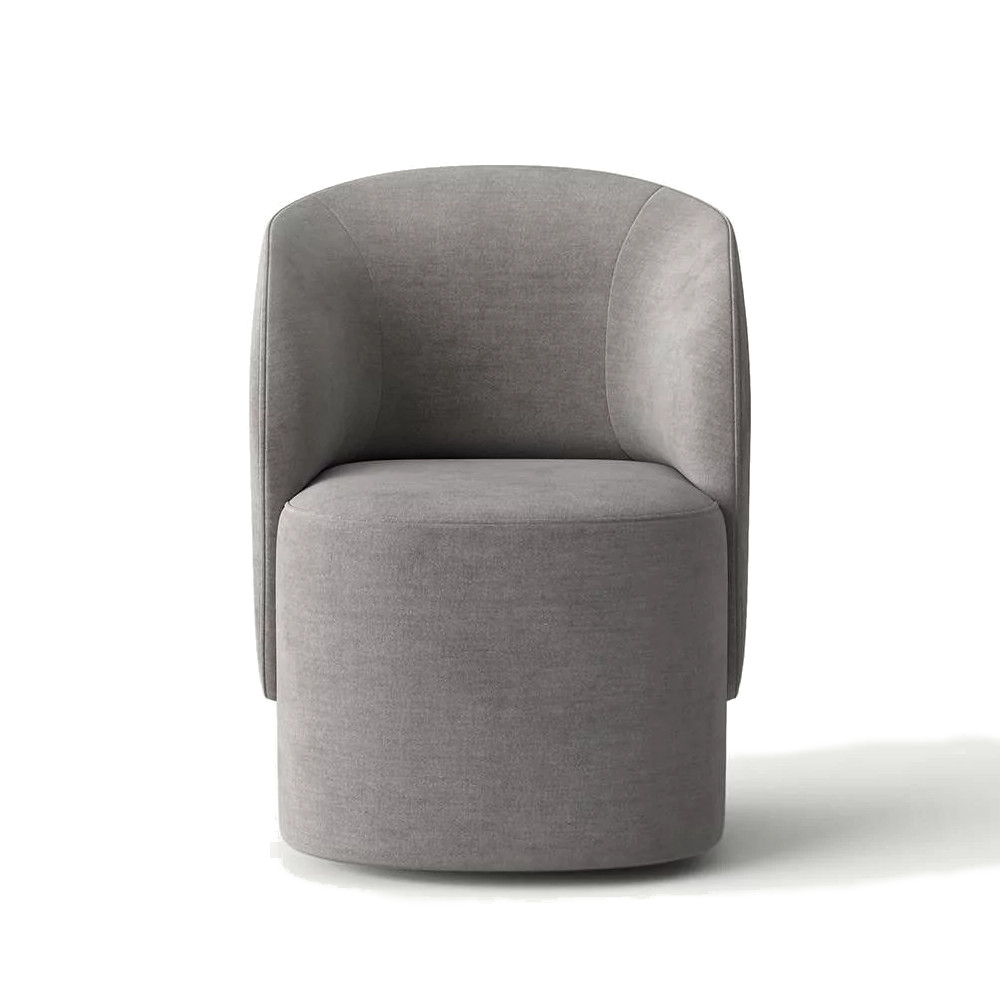 Elvi Armchair Swivel Grey Mystic 313