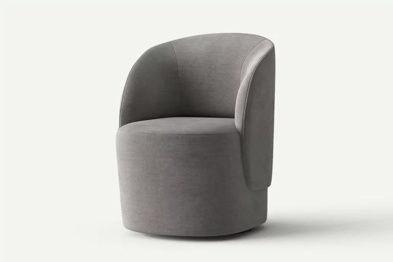 Elvi Armchair Swivel Grey Mystic 313