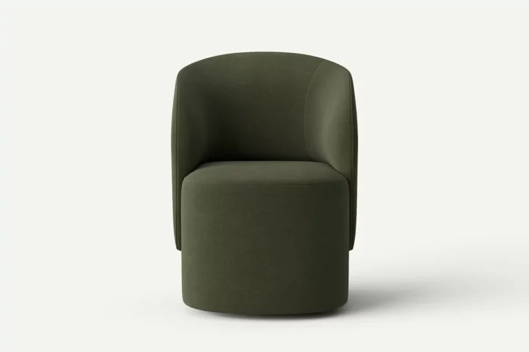 Elvi Armchair Swivel Khaki Castel 39