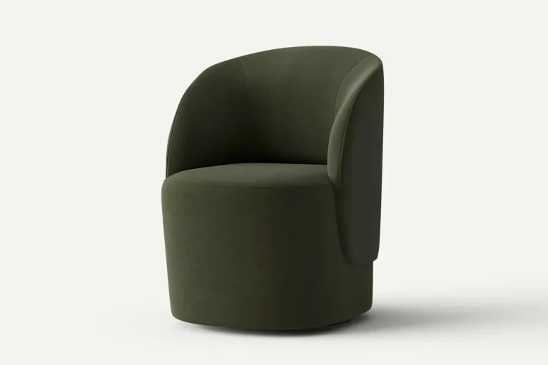 Elvi Armchair Swivel Khaki Castel 39
