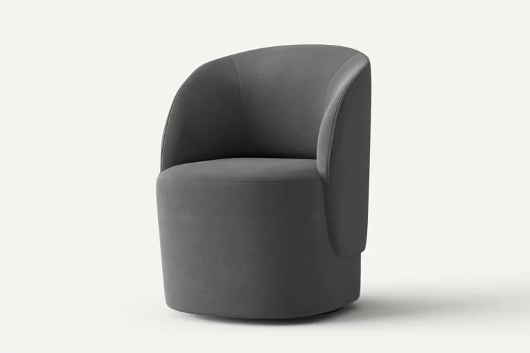 Elvi Armchair Swivel Steel Castel 93