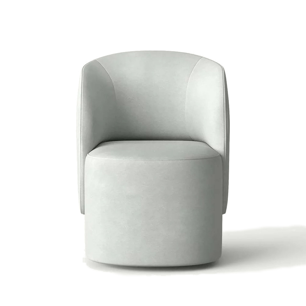 Elvi Armchair Swivel Warm Grey Castel 80
