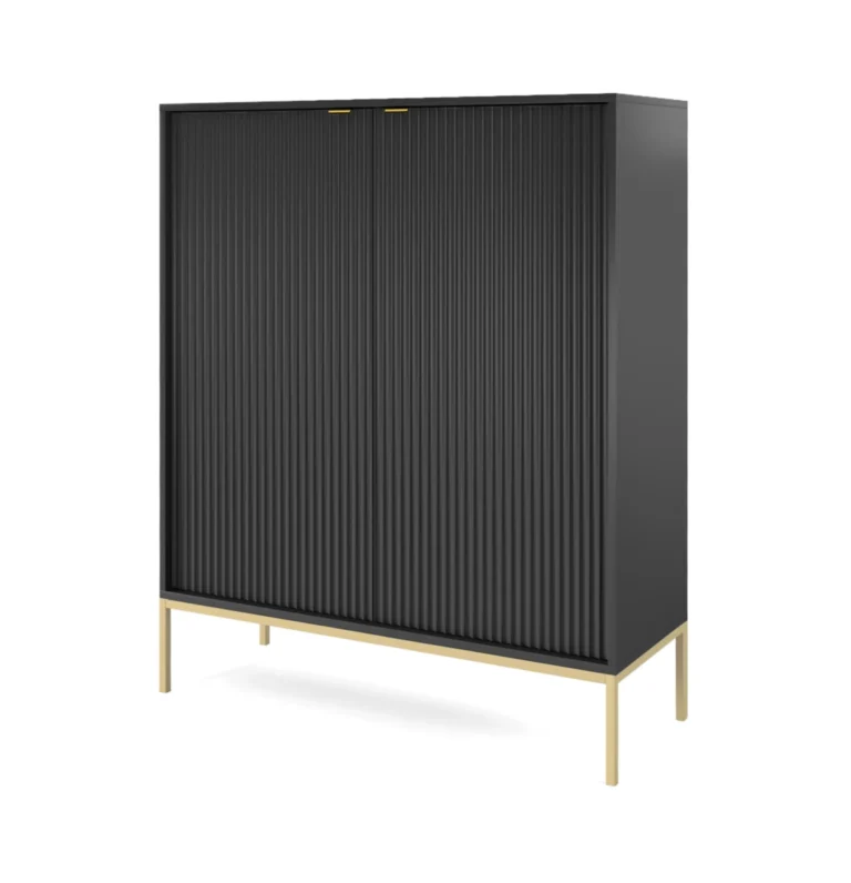 Nova Dresser 2 Black Gold frame