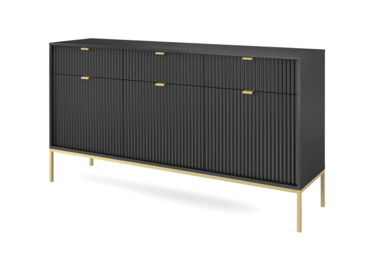 Nova Dresser 3 Black Gold frame